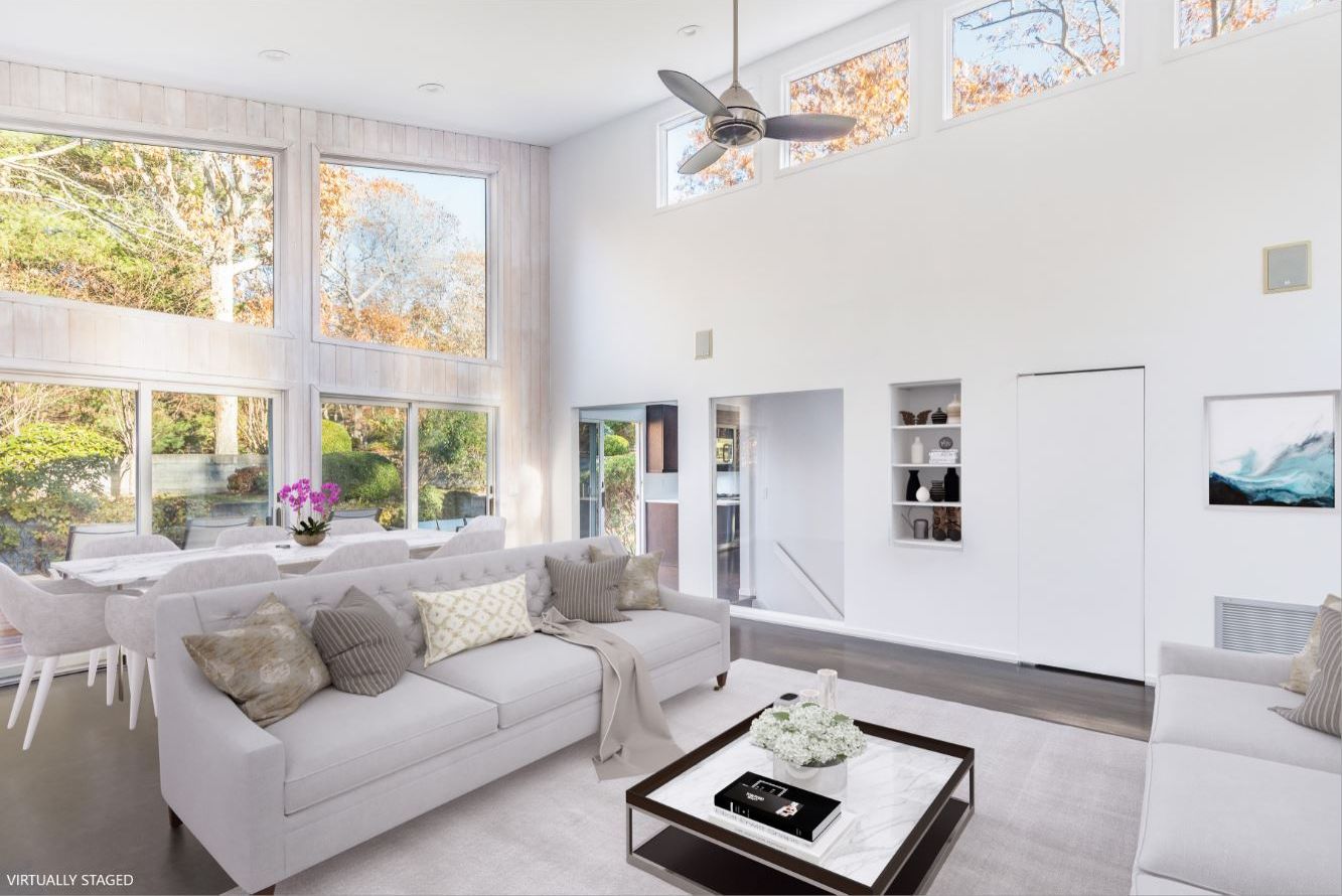 132 Springy Banks Road East Hampton, NY 11937 - Photo 15 of 35 a living room with furniture and a window