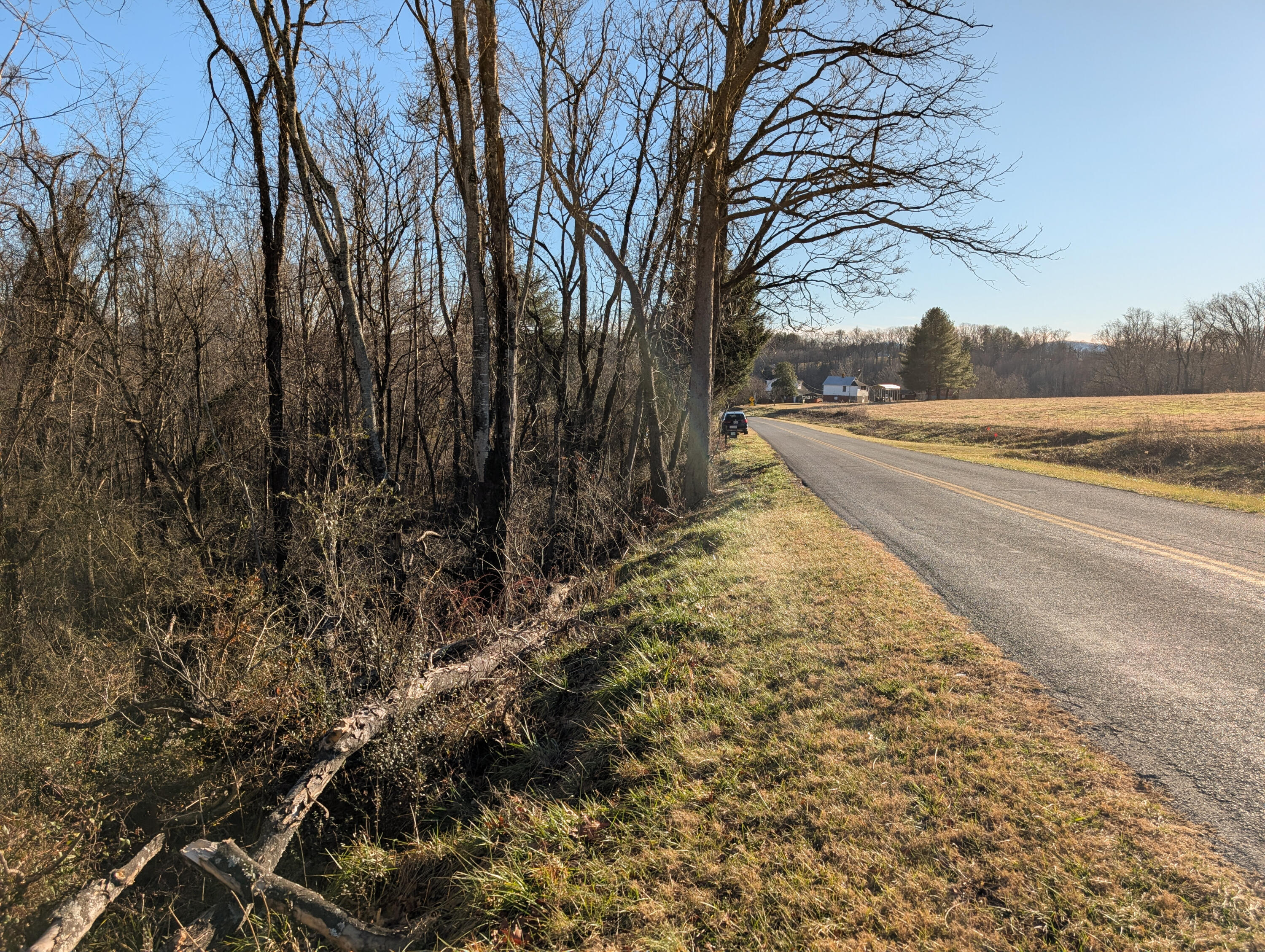 3548 Green Level Road Rocky Mount, VA 24151 - Photo 10 of 10 a view of a yard with wooden fence
