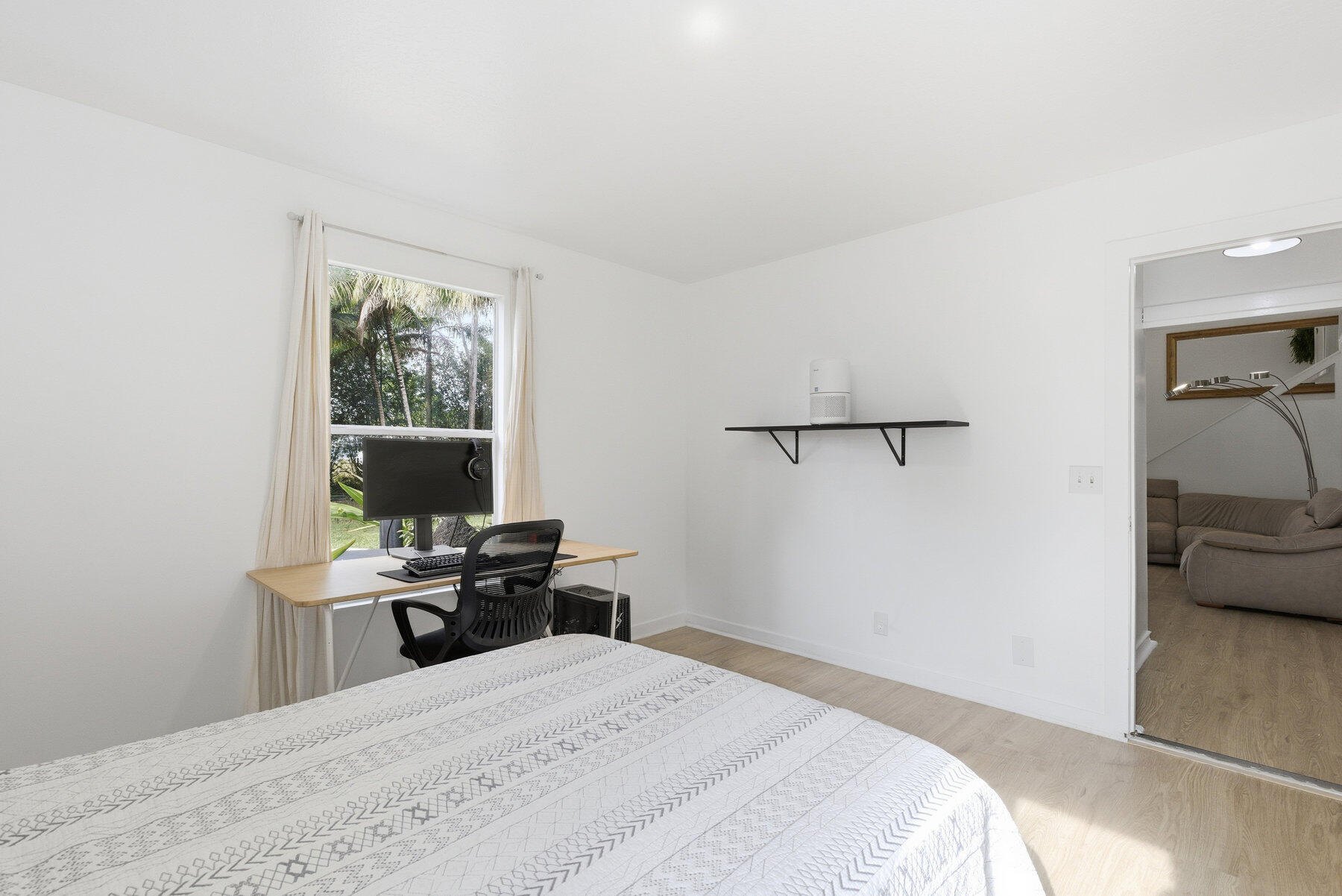 17251 38th Road North Loxahatchee, FL 33470 - Photo 21 of 35 a bedroom with a workspace