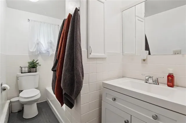 a bathroom with a sink and a toilet