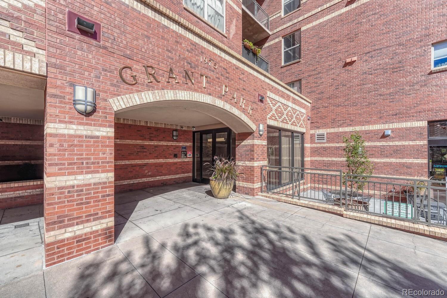 1975 Grant Street, Unit 509 Denver, CO 80203 - Photo 3 of 30 a view of entrance gate of building