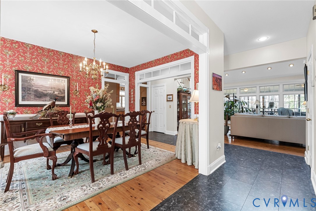13300 Old Telegraph Road Providence Forge, VA 23140 - Photo 2 of 46 a view of a dining room with furniture