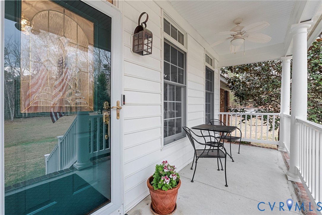 13300 Old Telegraph Road Providence Forge, VA 23140 - Photo 7 of 46 a view of a porch with furniture