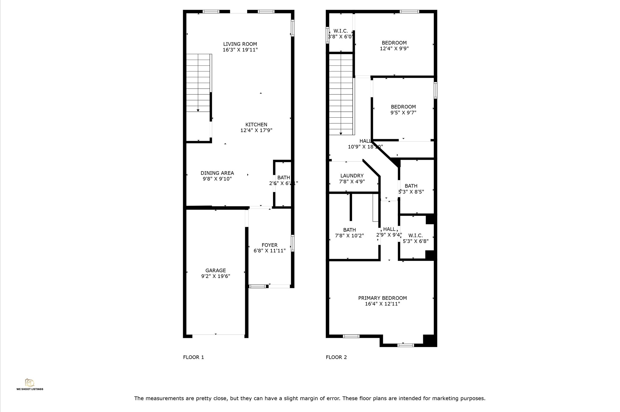 6904 Covington Drive, Unit B Houston, TX 77091 - Photo 47 of 47 a picture of a floor plan