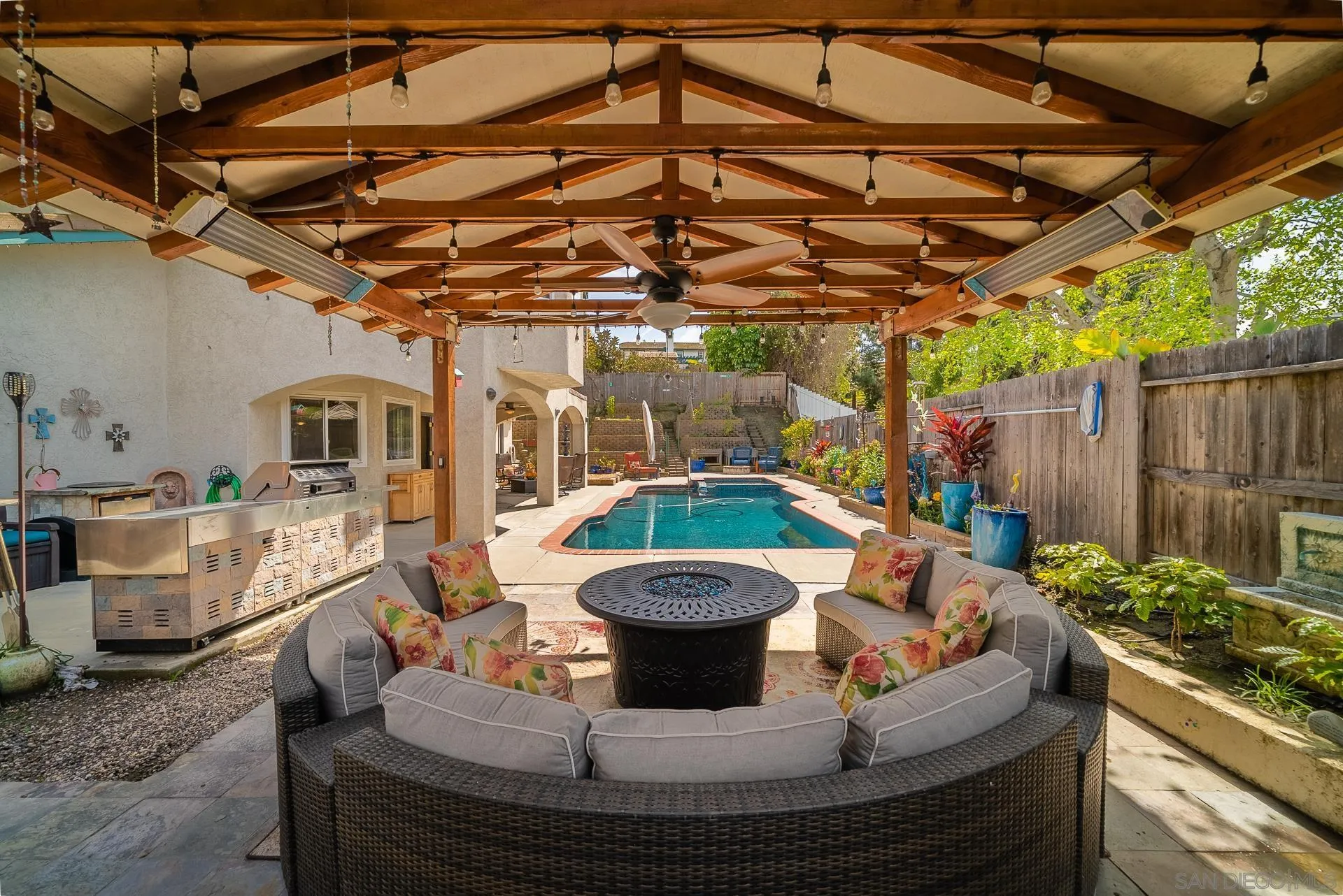 5268 Champlain Street Oceanside, CA 92056 - Photo 35 of 40 a view of a patio in the backyard