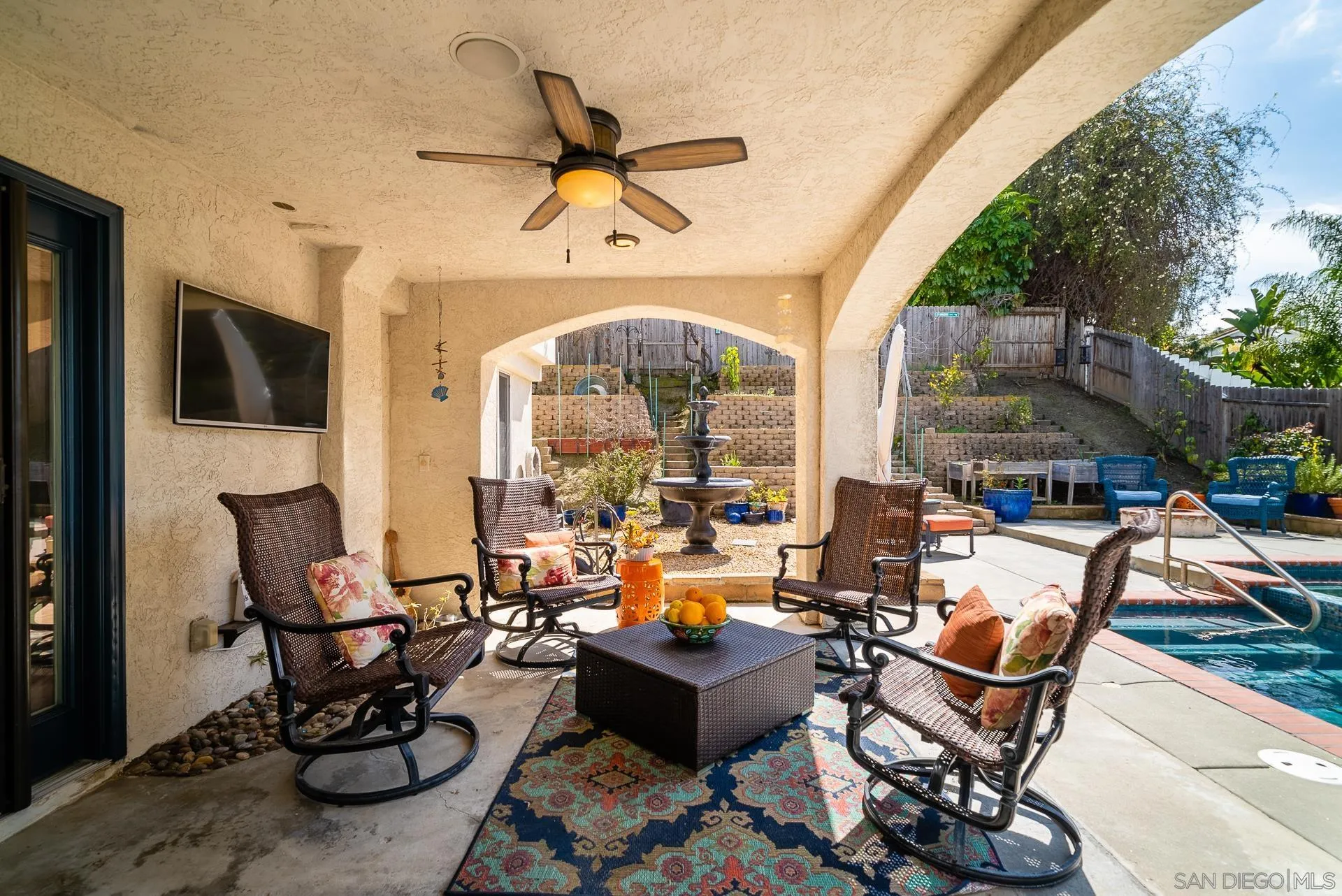 5268 Champlain Street Oceanside, CA 92056 - Photo 37 of 40 a building outdoor space with patio furniture and potted plants