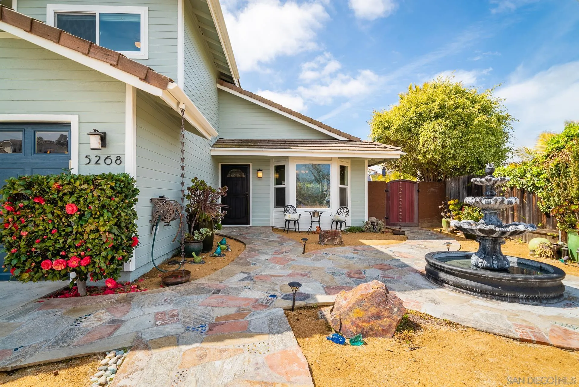5268 Champlain Street Oceanside, CA 92056 - Photo 6 of 40 a view of a backyard with sitting area and furniture