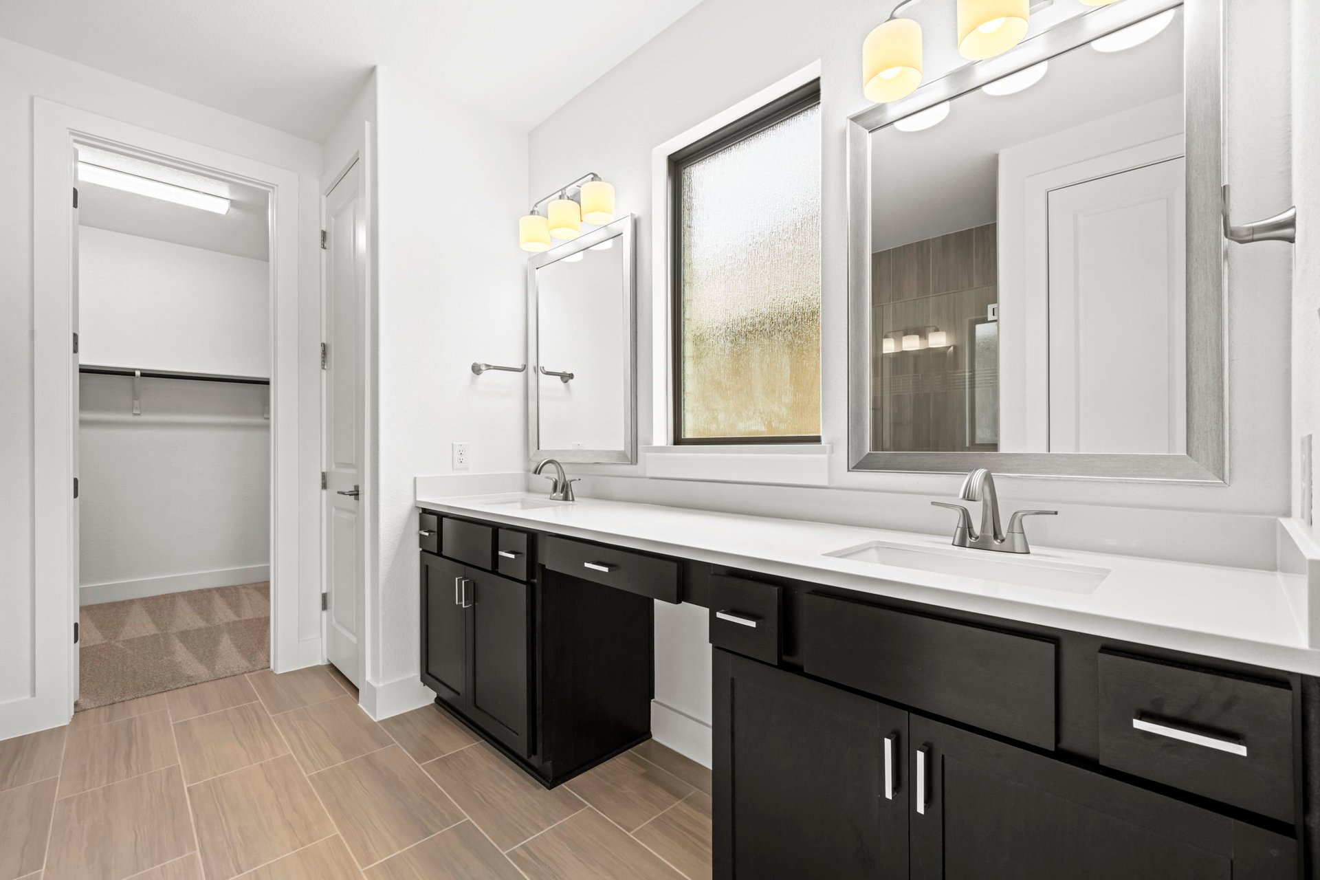 1149 Flying Cloud Trail Georgetown, TX 78628 - Photo 18 of 32 Primary Bath retreat with dual vanities