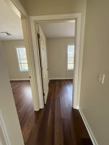 wooden floor in a gallery