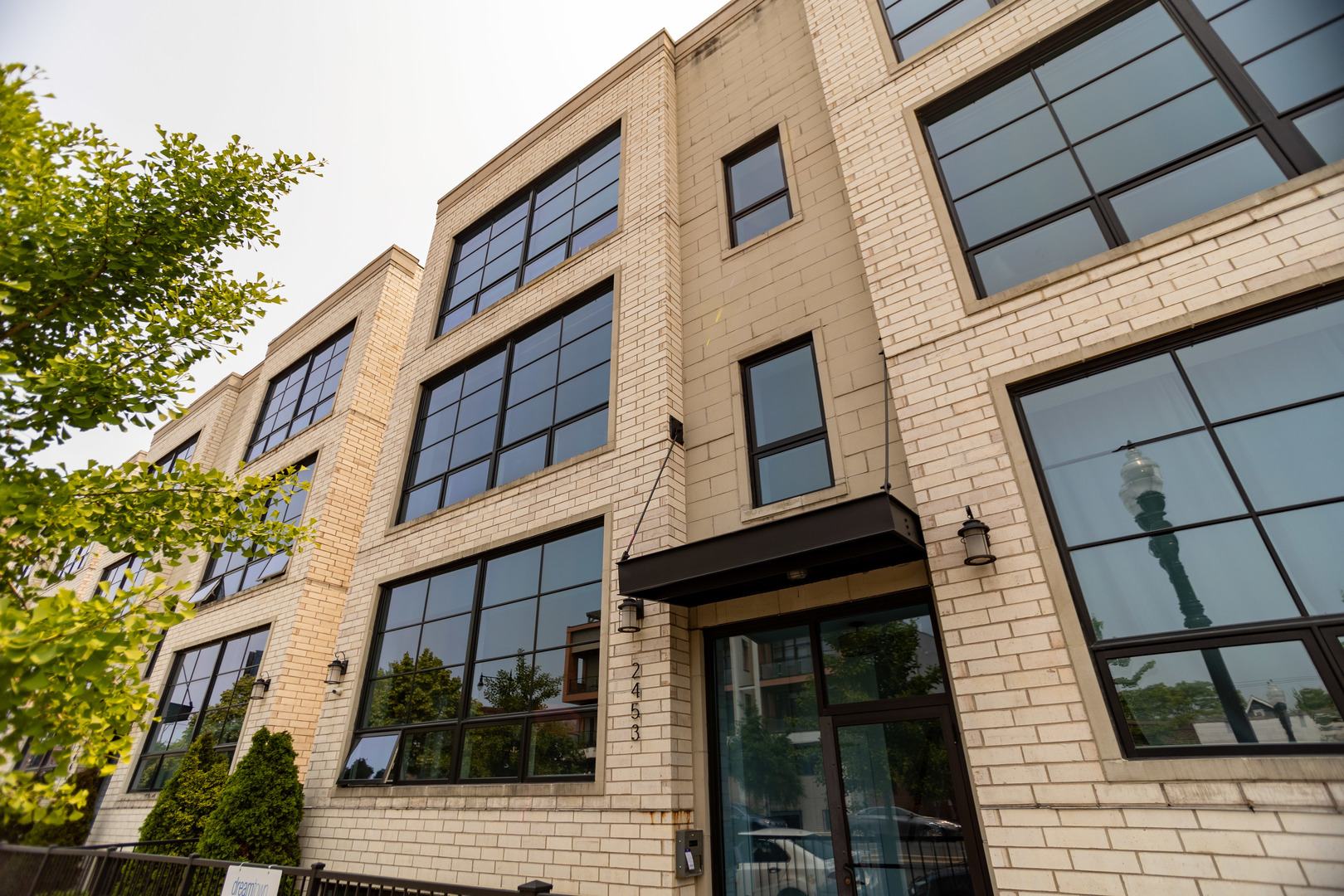 front view of a building