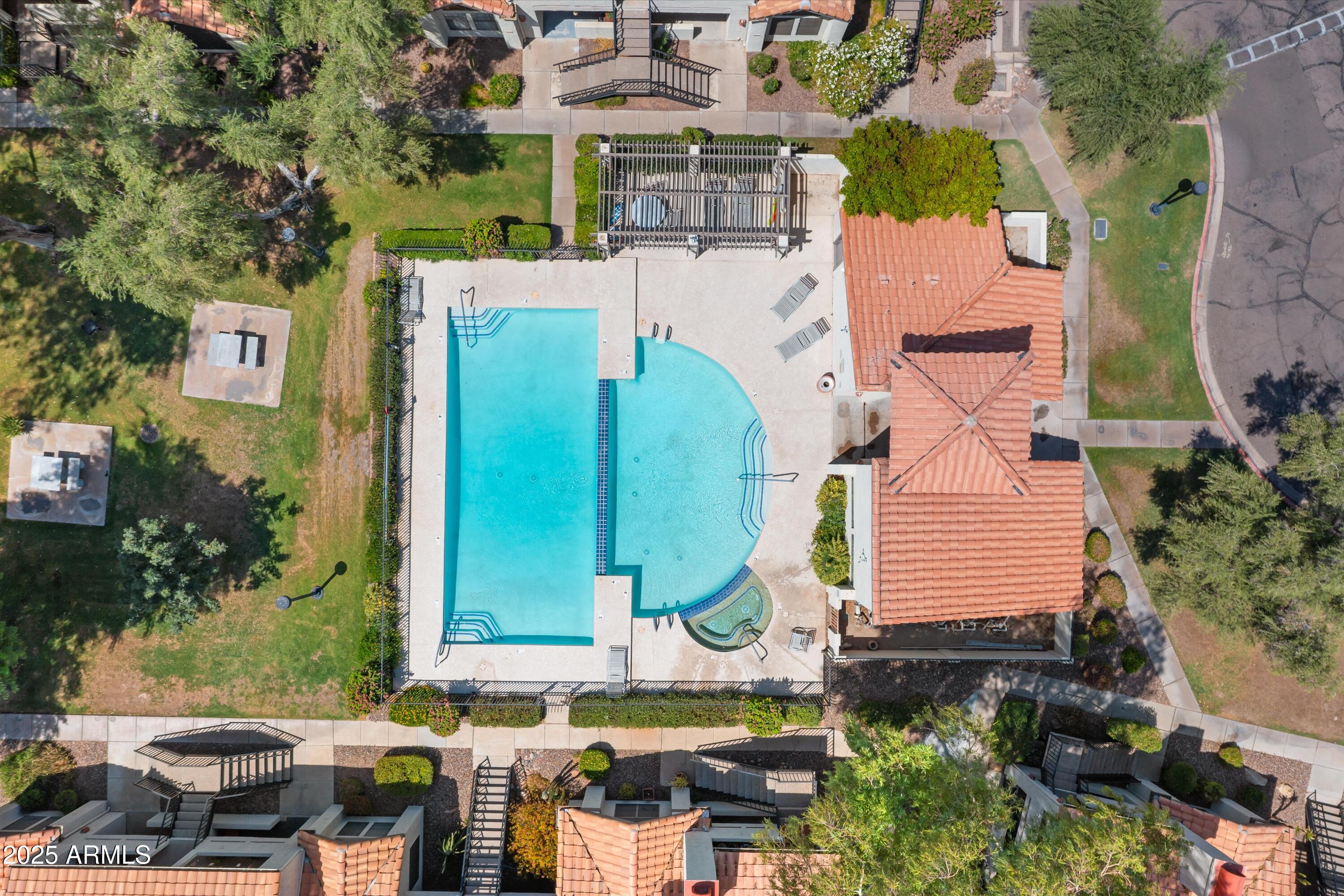 2333 East Southern Avenue, Unit 2067 Tempe, AZ 85282 - Photo 26 of 32 an aerial view of a houses with yard