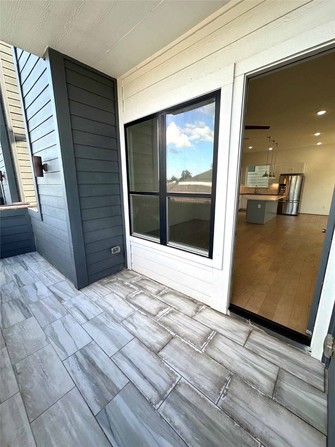 4623 Cochran Street Houston, TX 77009 - Photo 11 of 12 a view of a living room with a wooden floor