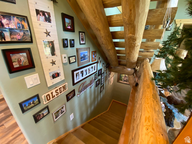 79 Auburn Forest Road Auburn, WY 83111 - Photo 48 of 76 View of stairway
