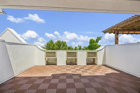 a view of a terrace