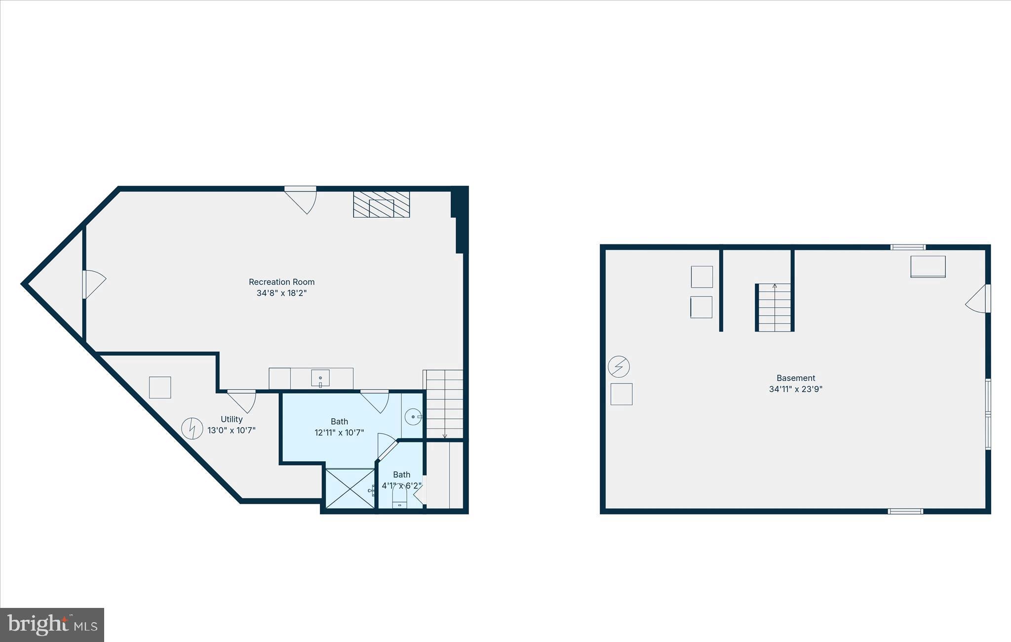 518 North Old Hammonds Ferry Road Linthicum Heights, MD 21090 - Photo 54 of 57 a picture of floor plan