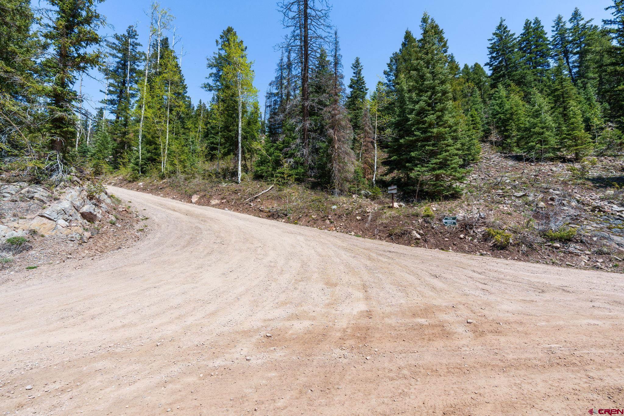 361 Deer Run Way Durango, CO 81301 - Photo 21 of 29 a view of a road with plants and trees