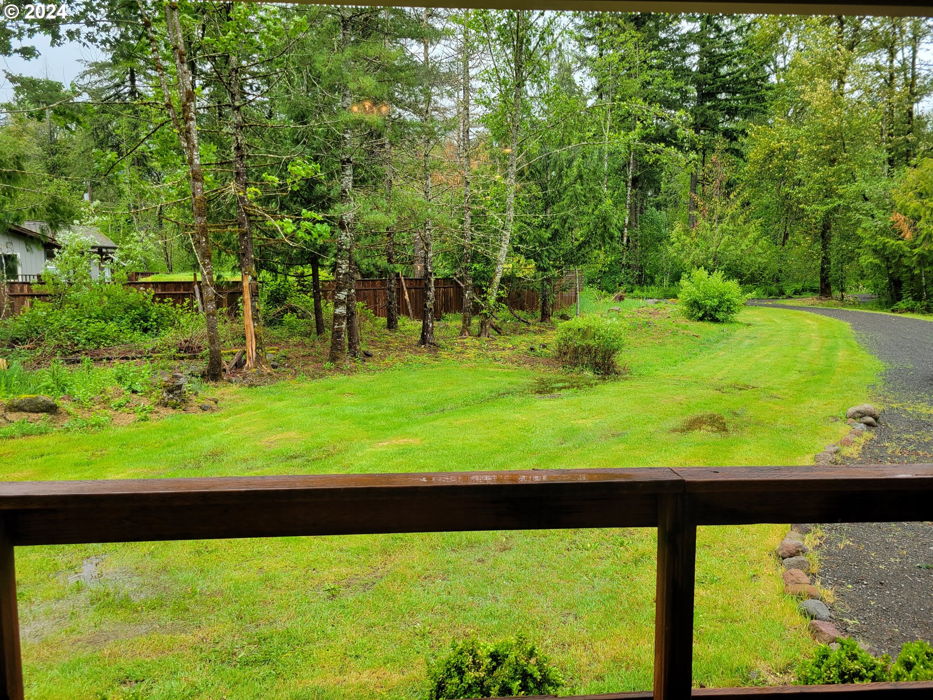 22118 East Yakima Lane Rhododendron, OR 97049 - Photo 24 of 31 a view of a back yard