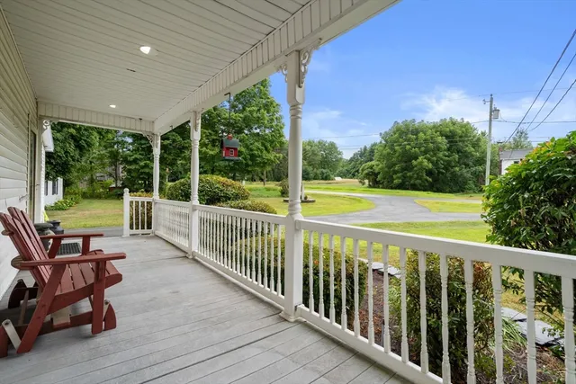 a view of a two chair in the balcony