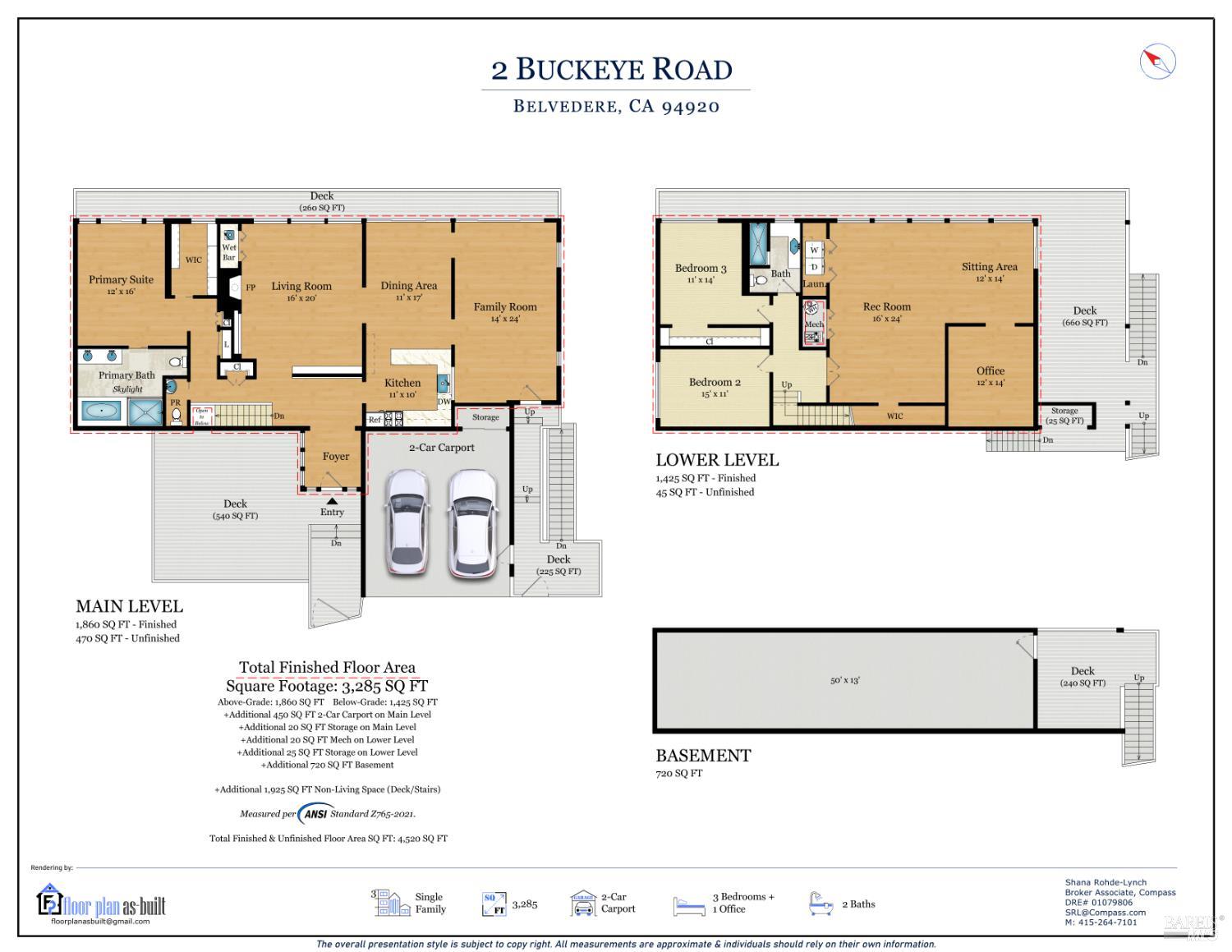 2 Buckeye Road Belvedere, CA 94920 - Photo 45 of 46