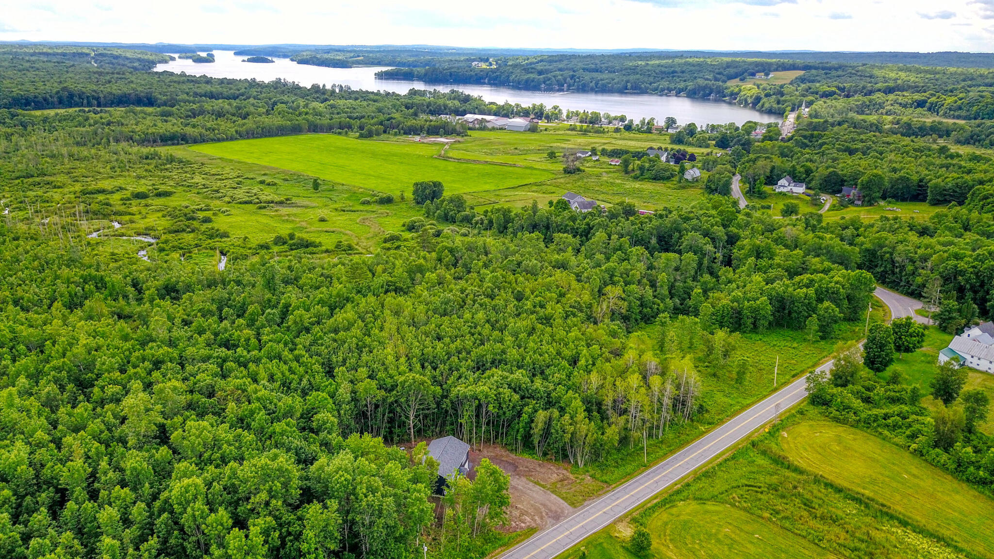121 Pleasant View Ridge Road China, ME 04358 - Photo 10 of 43 View of China Lake from Home