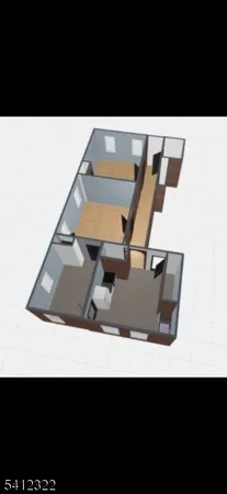 a black and white photo of a living room