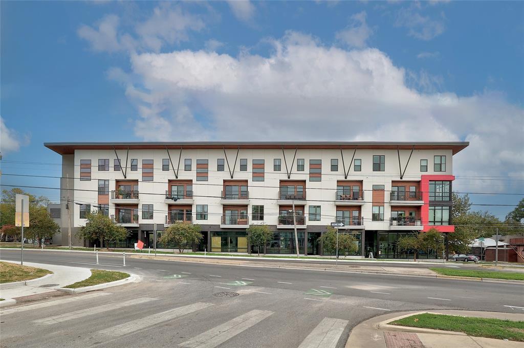 2213 Poquito Street, Unit 313 Austin, TX 78722 - Photo 26 of 26 front view of a building with a street
