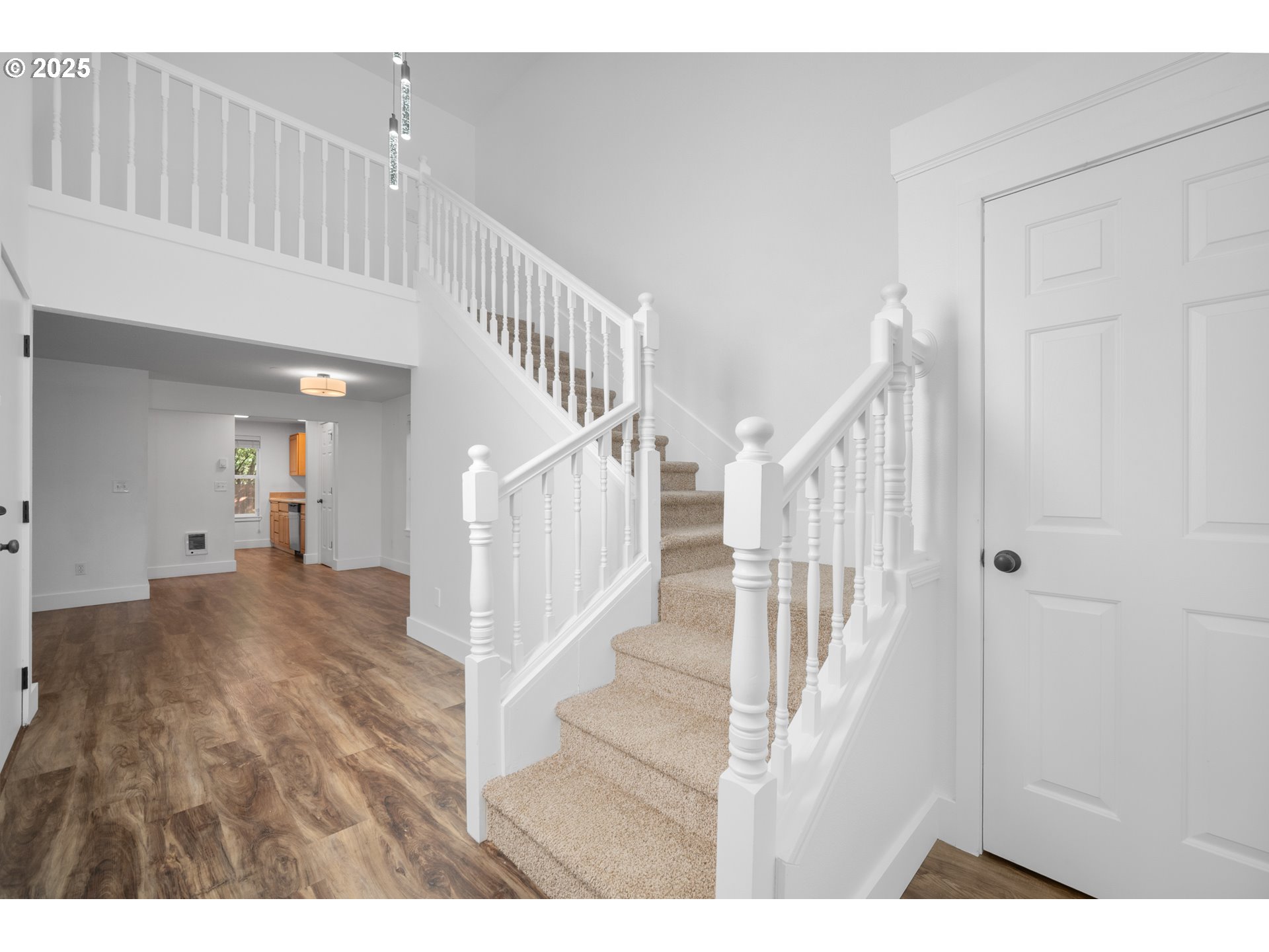 1407 Southwest 6th Avenue Battle Ground, WA 98604 - Photo 4 of 35 a view of entryway and hall with wooden floor