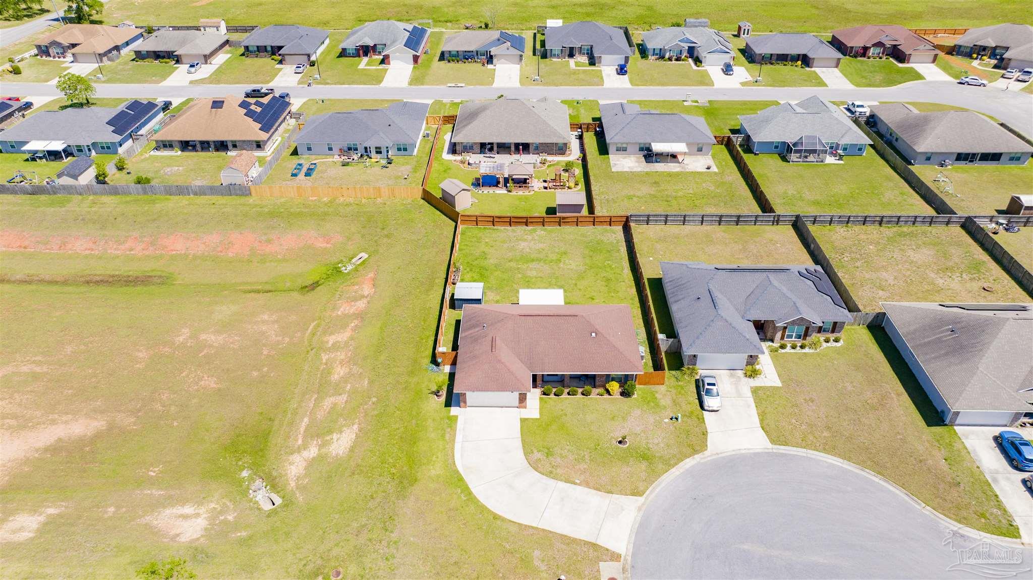6336 Apple Ridge Circle Pensacola, FL 32526 - Photo 2 of 41 an aerial view of residential houses with outdoor space