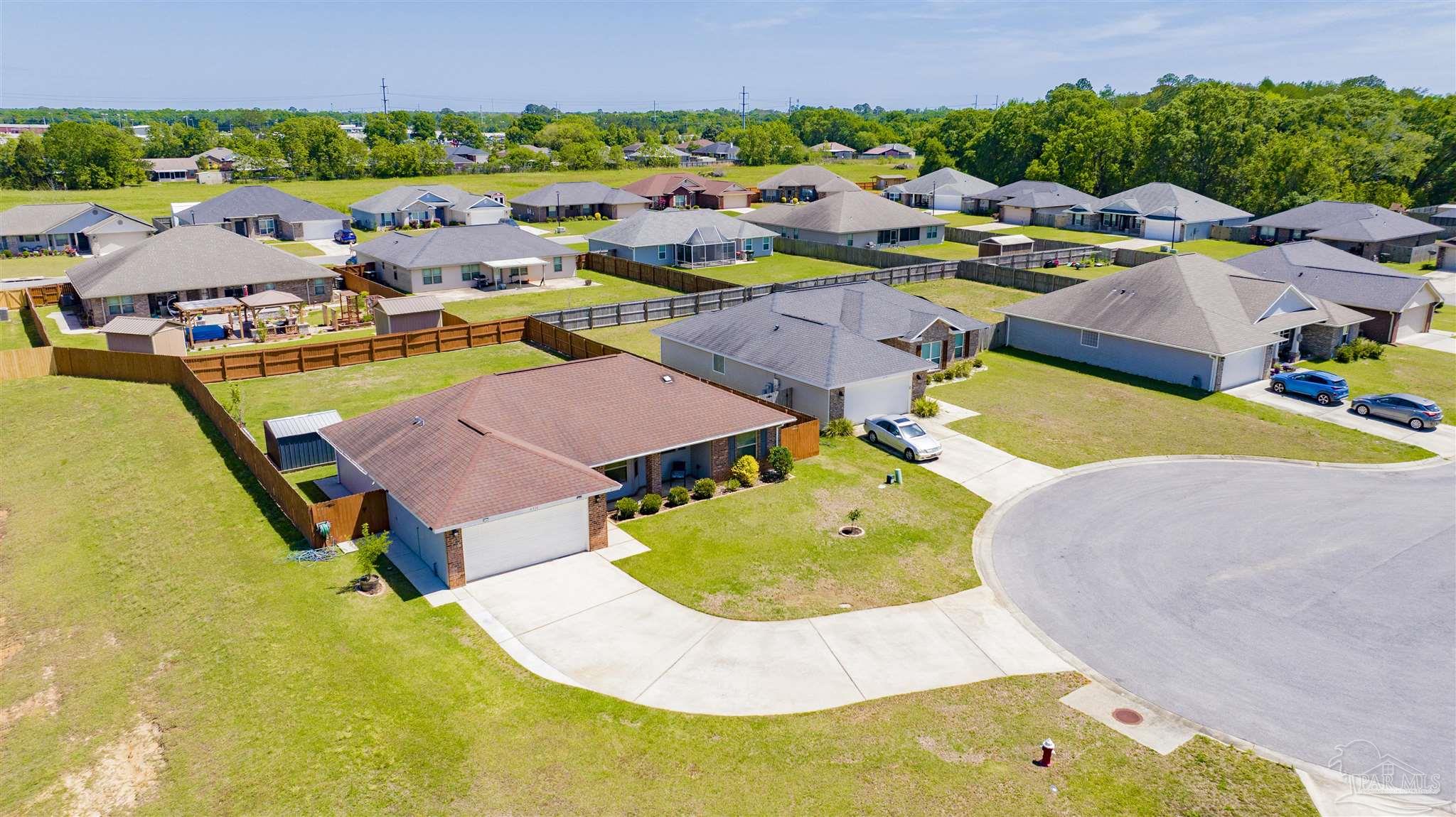 6336 Apple Ridge Circle Pensacola, FL 32526 - Photo 40 of 41 an aerial view of a swimming pool