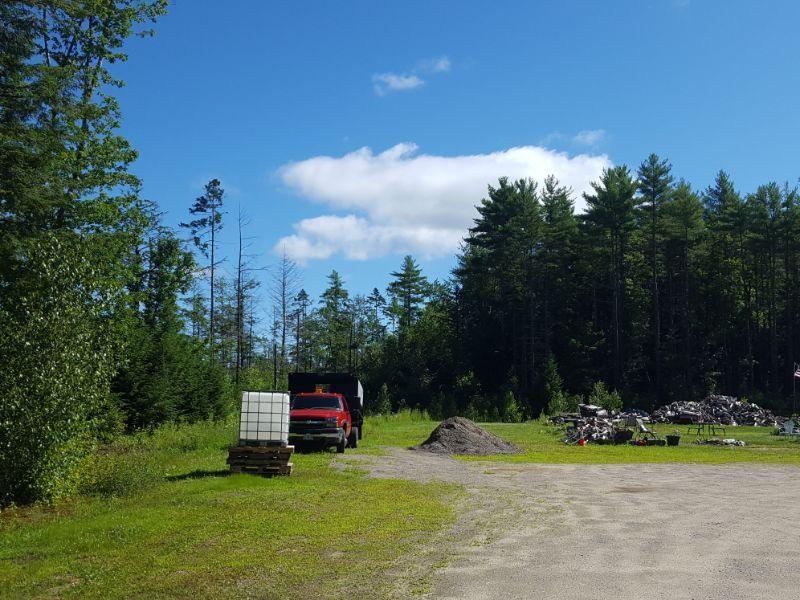 0 Off Line Road Gorham, ME 04038 - Photo 5 of 6 Looking up ROW at lot