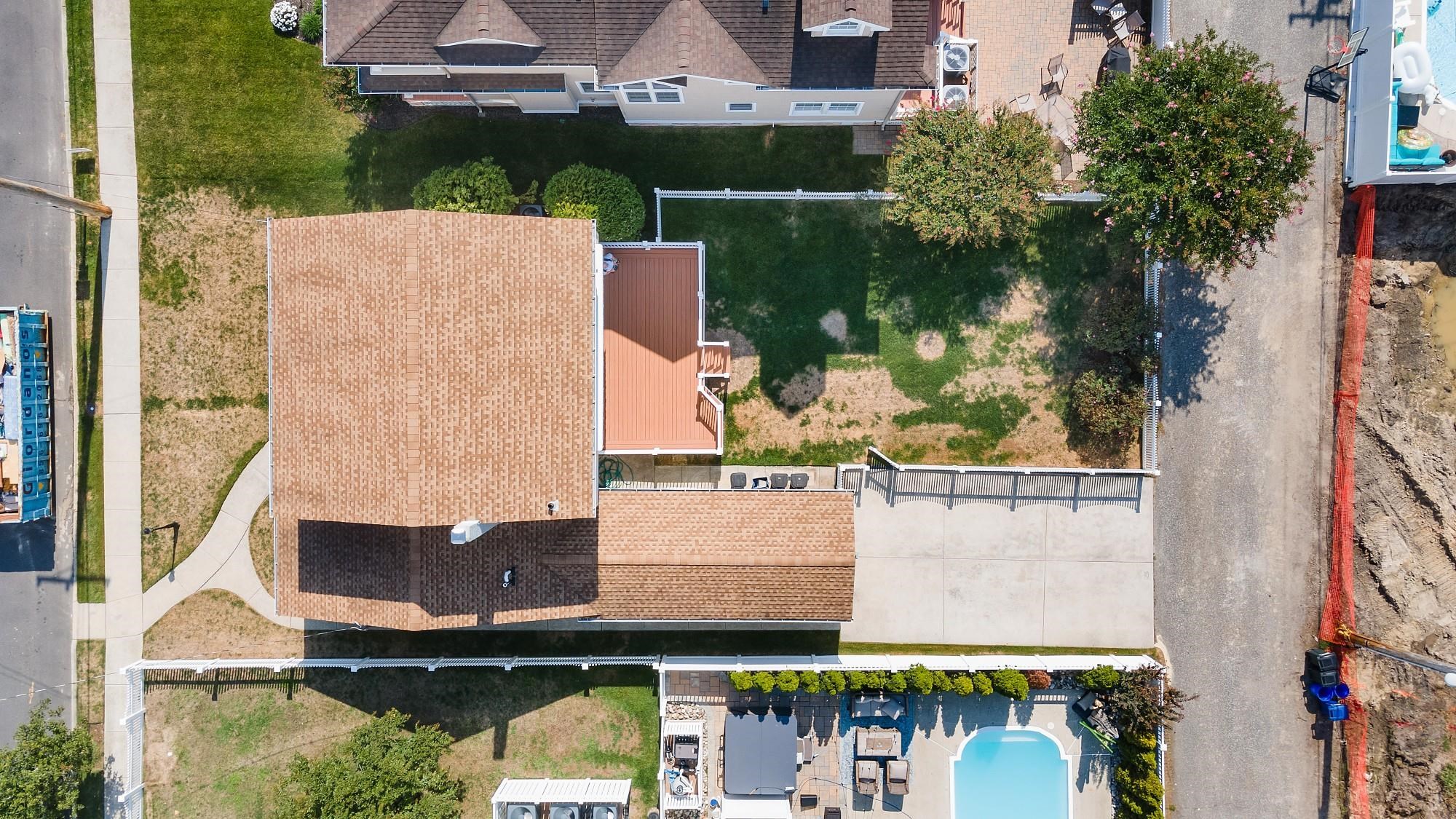 74 Walnut Road Ocean City, NJ 08226 - Photo 20 of 35 an aerial view of a house with a lake view