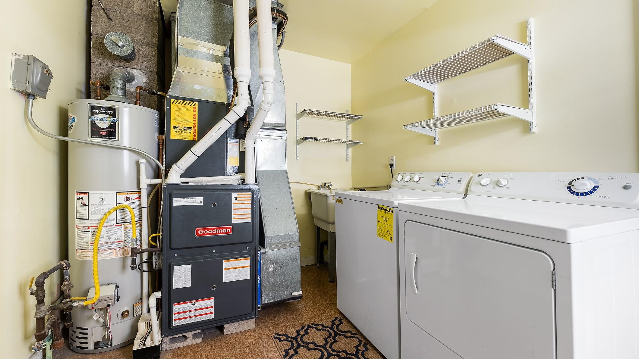74 Walnut Road Ocean City, NJ 08226 - Photo 33 of 35 a utility room with dryer and washer