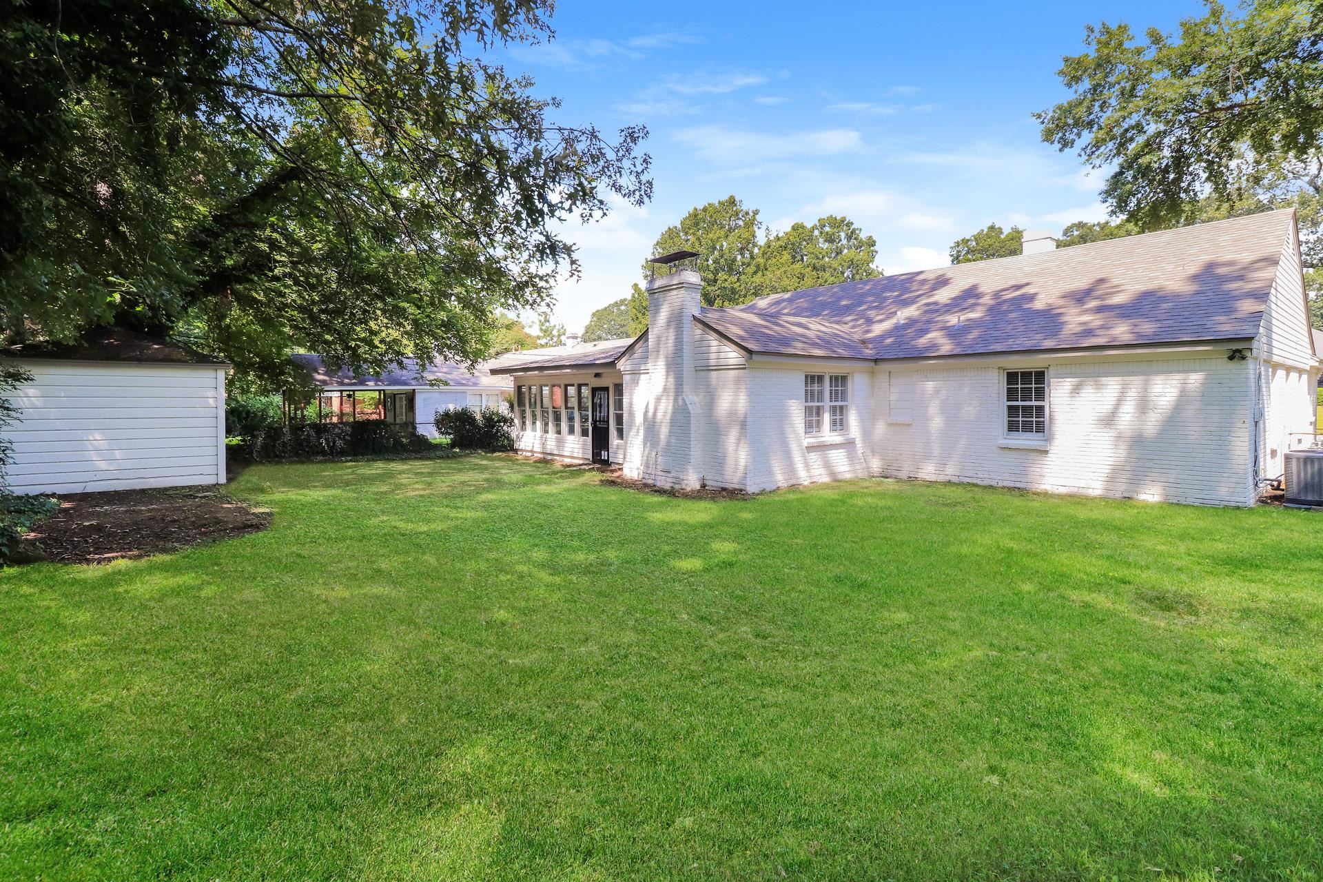 4947 Dee Road Memphis, TN 38117 - Photo 15 of 15 a view of a house with a back yard