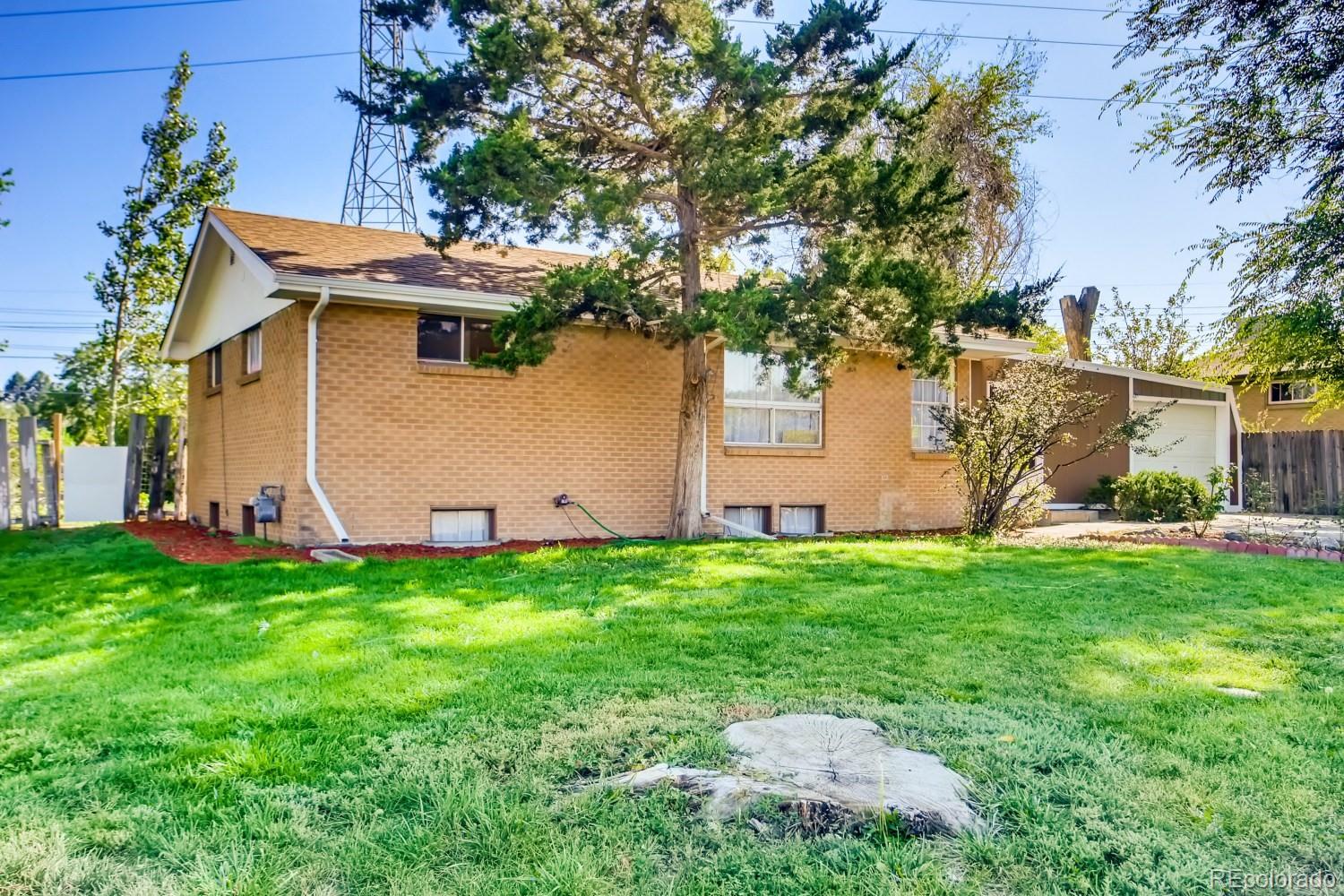 16060 Mt Vernon Road Golden, CO 80401 - Photo 4 of 29 a view of a backyard with plants and a large tree