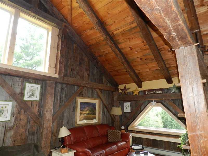 88 Reservoir Road South Paris, ME 04281 - Photo 14 of 34 Living Room. post and beam
