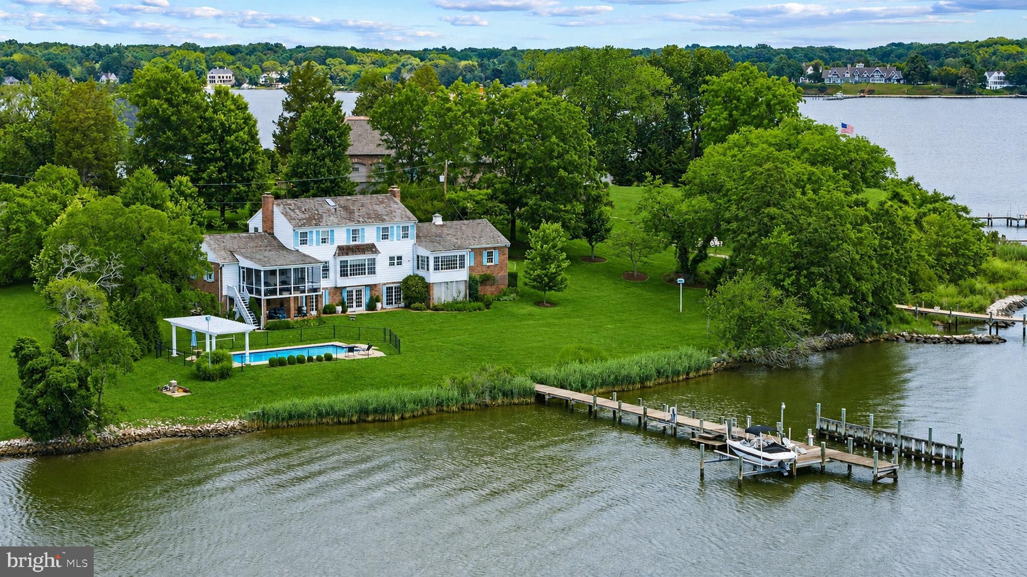 1552 Widows Mite Road Edgewater, MD 21037 - Photo 1 of 56 Welcome to Spectacular Views (grass AI enhanced)