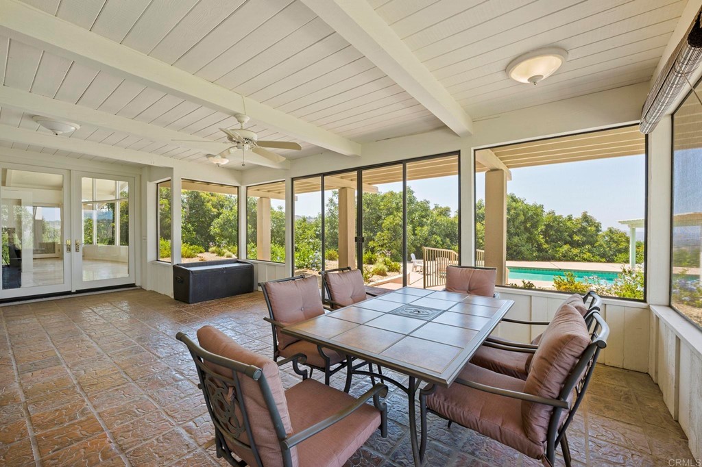 2627 Via Oeste Drive Fallbrook, CA 92028 - Photo 26 of 41 a view of a patio with table and chairs