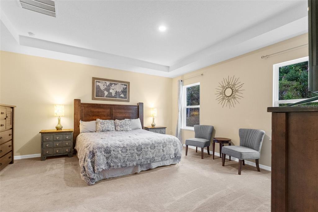 6283 Grapewood Road Spring Hill, FL 34609 - Photo 20 of 41 a bedroom with a bed and a couch
