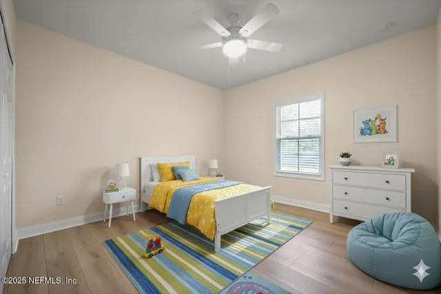 a view of a swimming pool with a yard