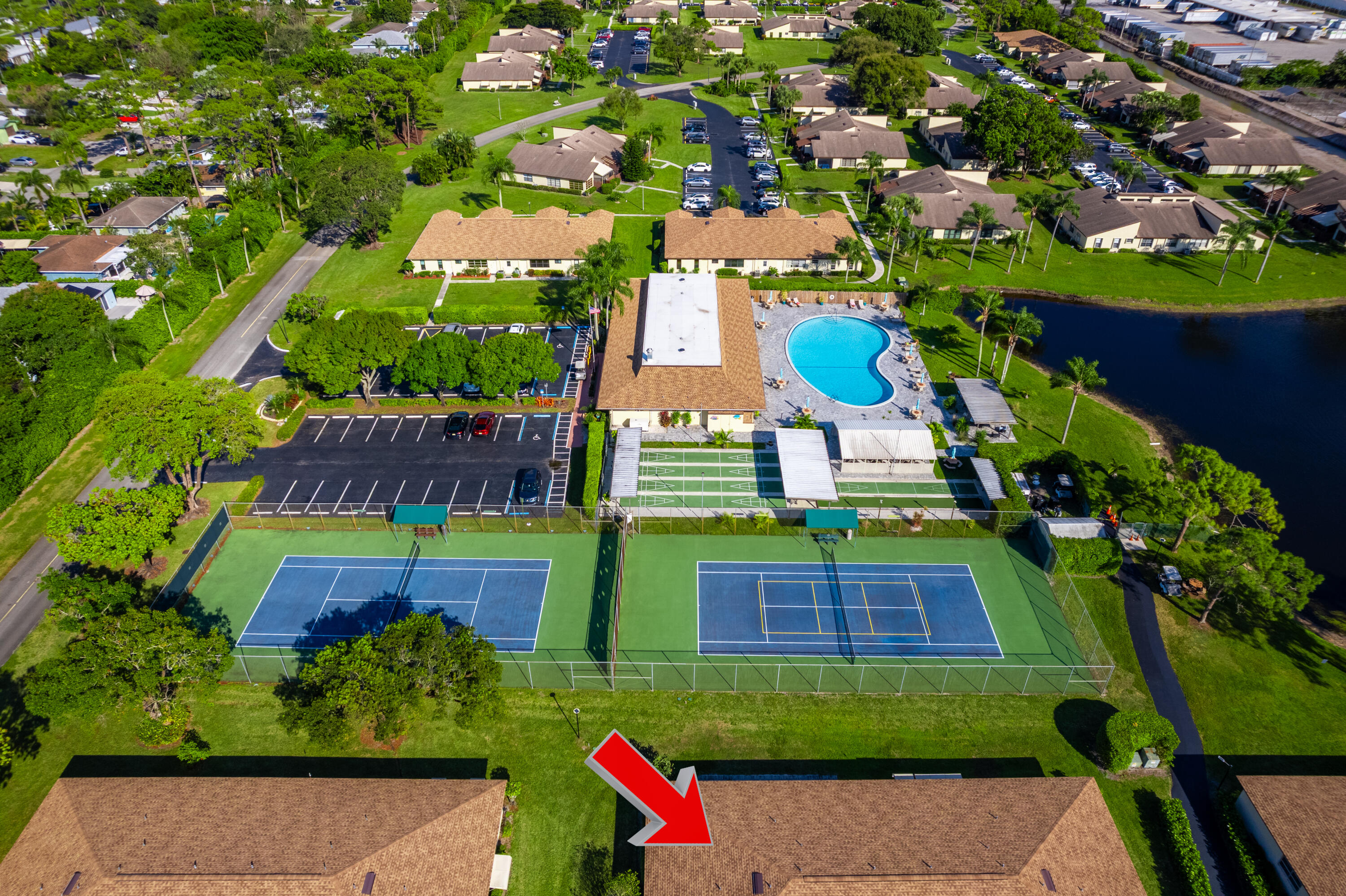 5230 Nesting Way, Unit C Delray Beach, FL 33484 - Photo 24 of 39 Aerial