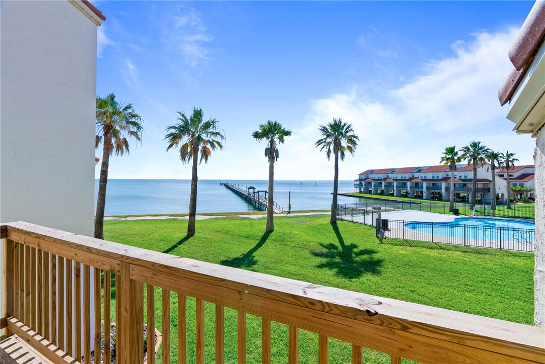 620 South Fulton Beach Road, Unit 611 Rockport, TX 78382 - Photo 2 of 15 a view of an outdoor space and garden