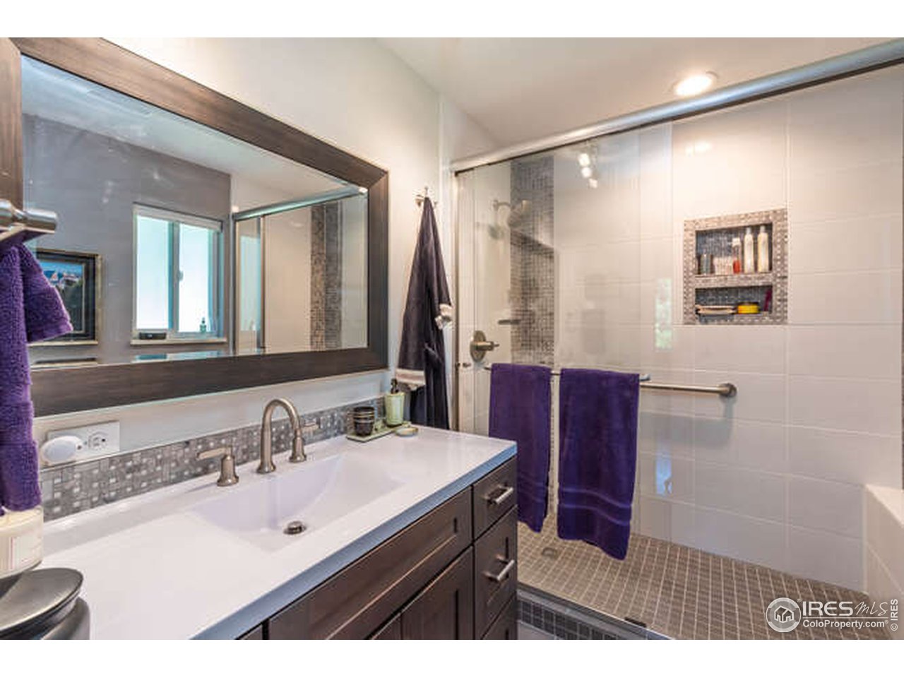 8829 Marathon Road Niwot, CO 80503 - Photo 10 of 33 Remodeled en-suite bathroom