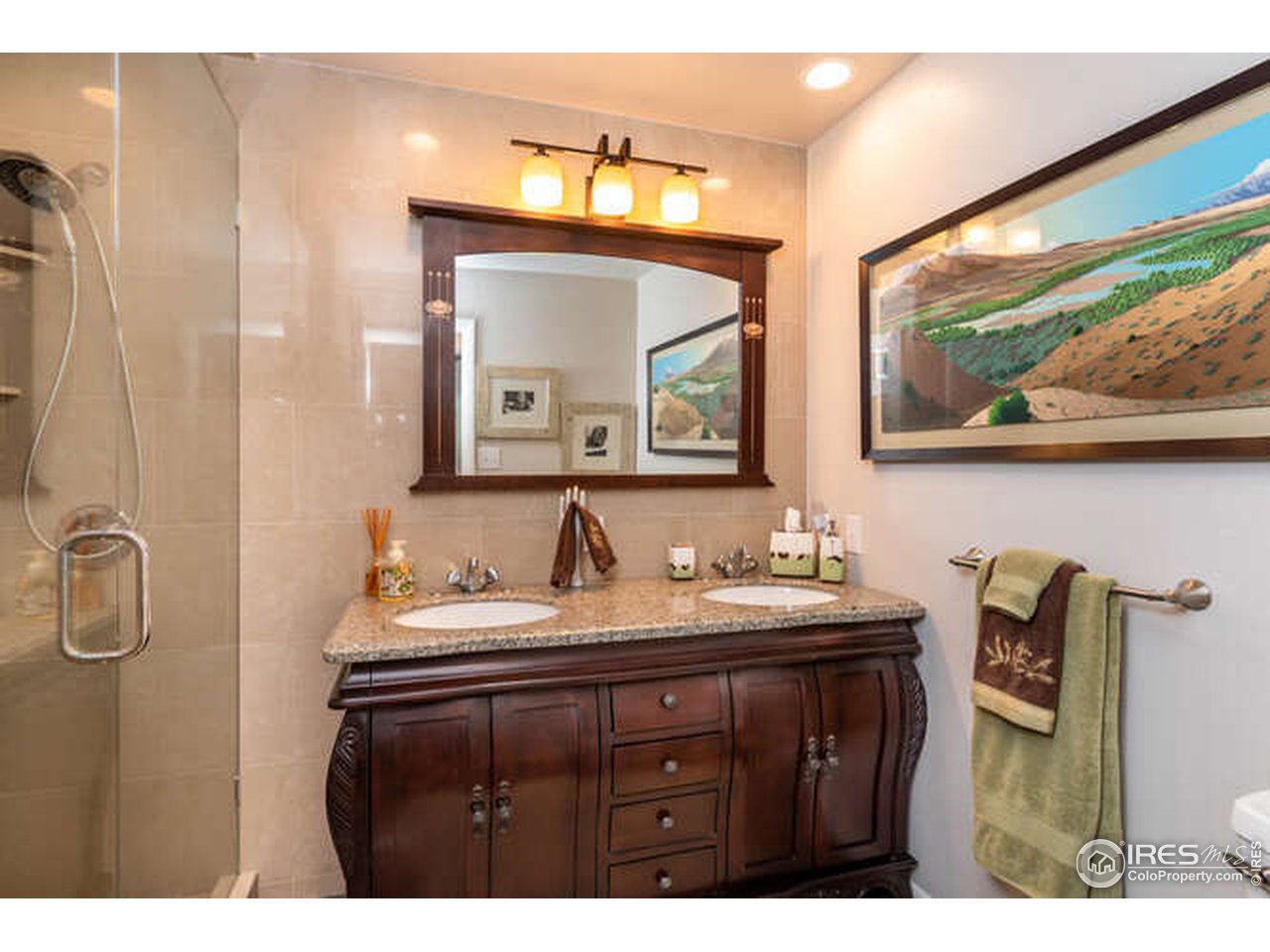 8829 Marathon Road Niwot, CO 80503 - Photo 15 of 33 Beautifully remodeled main level bathroom