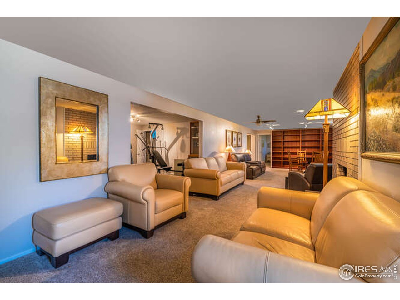8829 Marathon Road Niwot, CO 80503 - Photo 18 of 33 Basement family room. What will you use this huge space for? Play room? Bar/lounge? Office with separate entry?