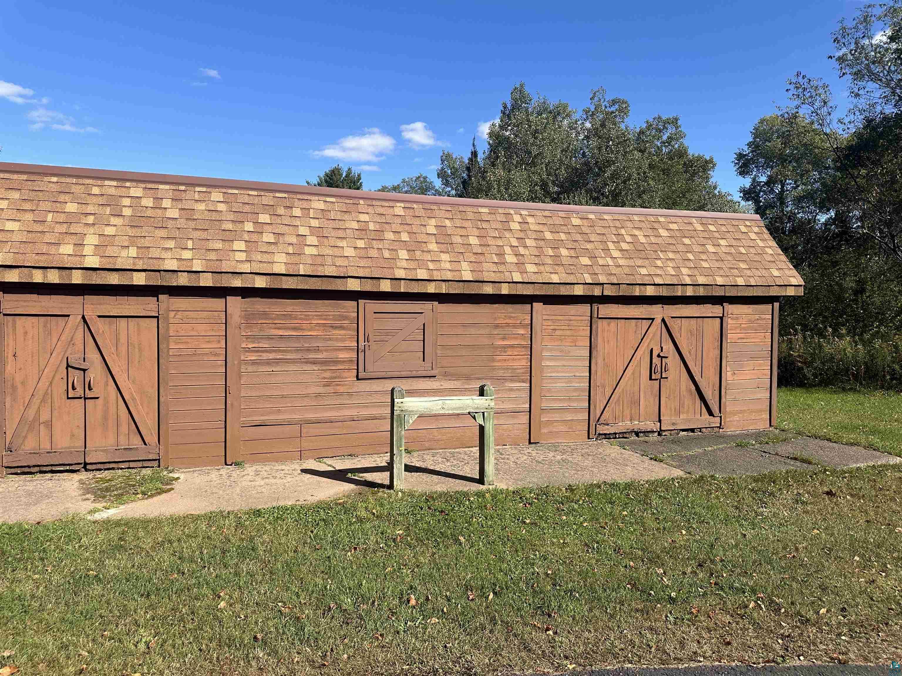 29020 Tulip Road Mellen, WI 54546 - Photo 4 of 12 View of outbuilding with a lawn
