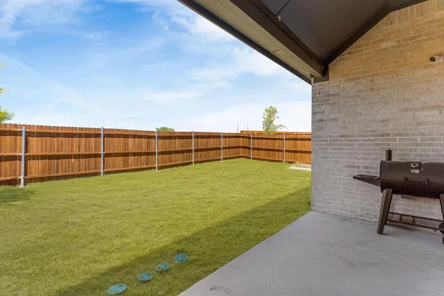 a view of outdoor space and outdoor seating