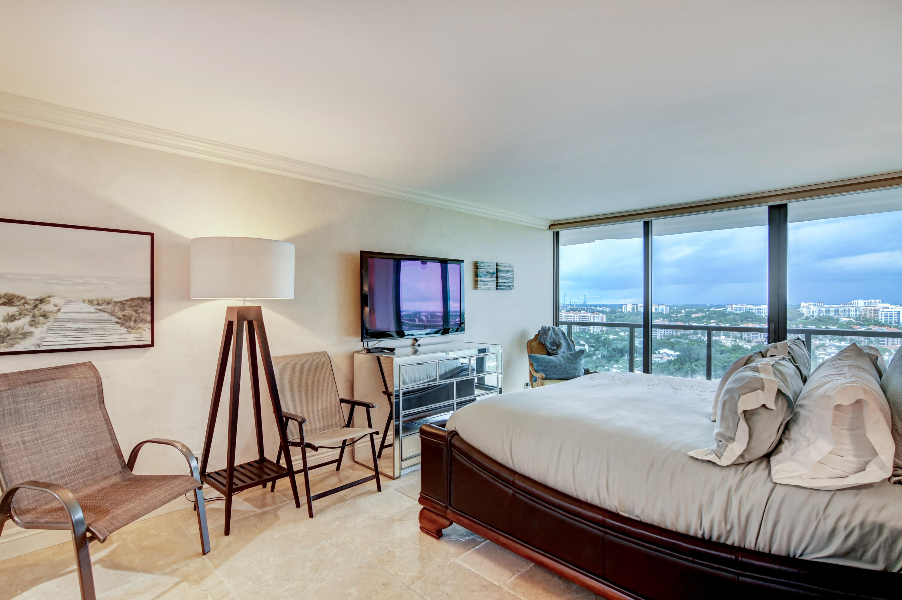 250 South Ocean Boulevard, Unit 16C Boca Raton, FL 33432 - Photo 20 of 85 Lake Boca View from the Bedrooms!