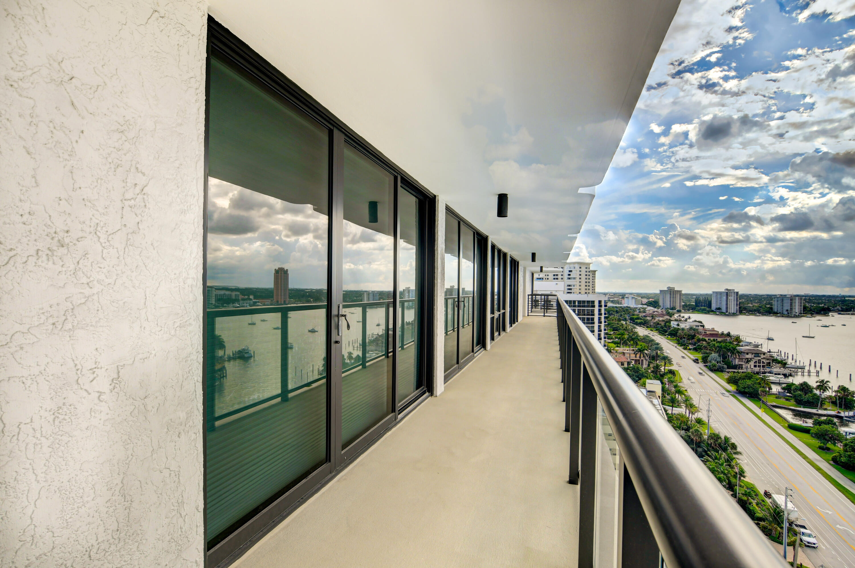 250 South Ocean Boulevard, Unit 16C Boca Raton, FL 33432 - Photo 40 of 85 West Balcony facing South!