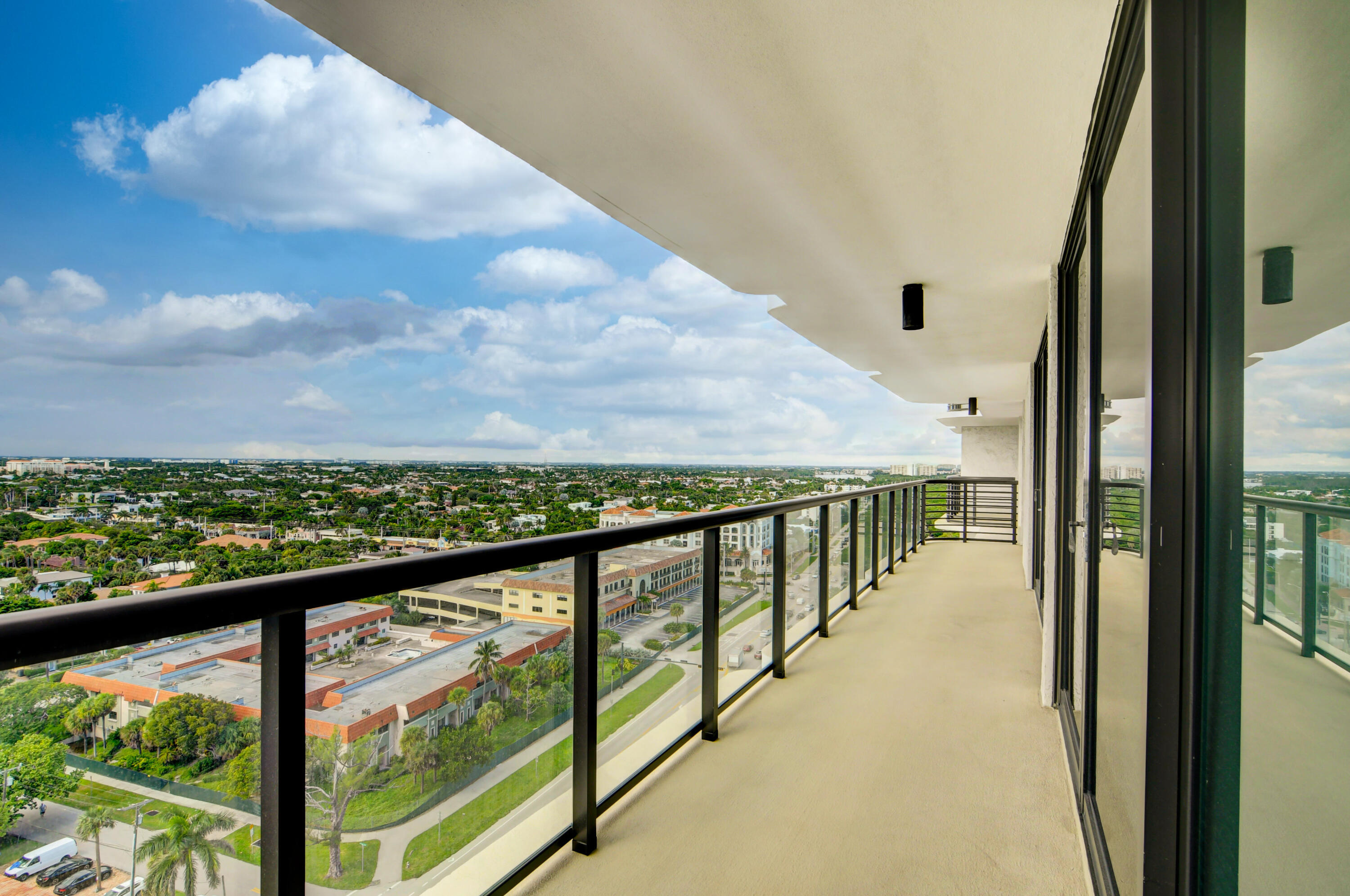 250 South Ocean Boulevard, Unit 16C Boca Raton, FL 33432 - Photo 42 of 85 West Balcony facing North