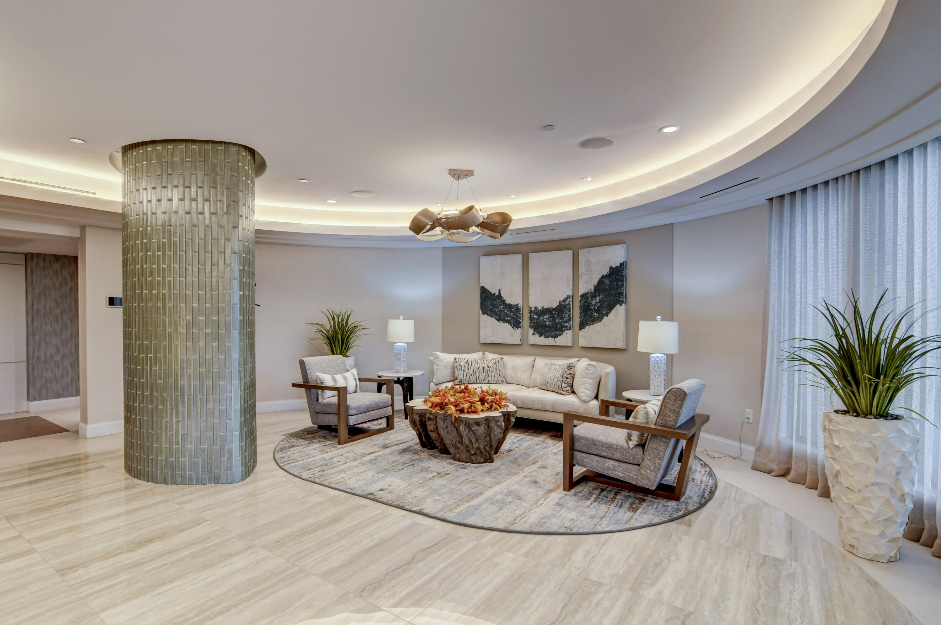 250 South Ocean Boulevard, Unit 16C Boca Raton, FL 33432 - Photo 74 of 85 The Marbella Lobby